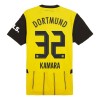 Officiële Voetbalshirt Borussia Dortmund Kamara 32 Thuis 2024-25 - Heren